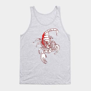 Scorpion 3D Scorpio skorpion Skorpio Tank Top